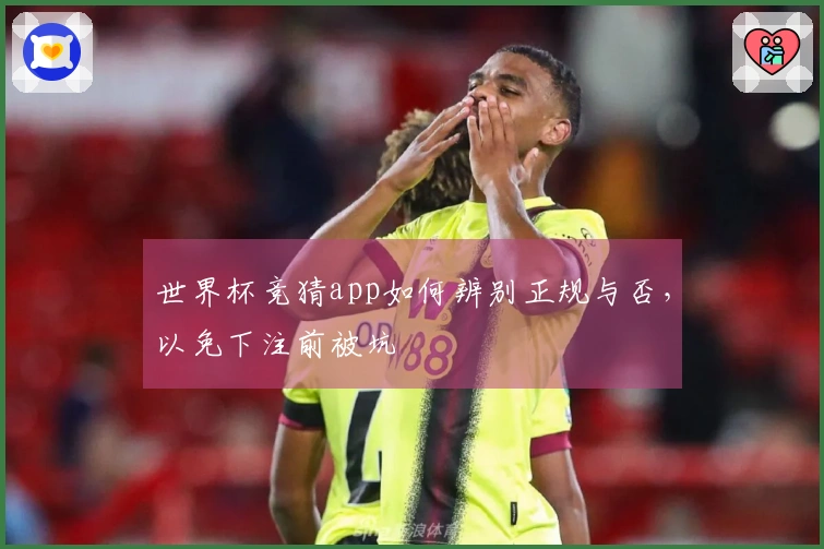 世界杯竞猜app如何辨别正规与否，以免下注前被坑