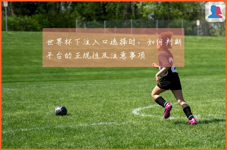 世界杯下注入口选择时，如何判断平台的正规性及注意事项