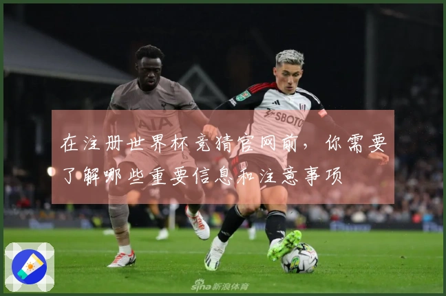 在注册世界杯竞猜官网前，你需要了解哪些重要信息和注意事项