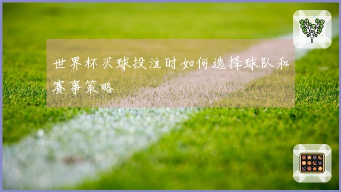 世界杯买球投注时如何选择球队和赛事策略